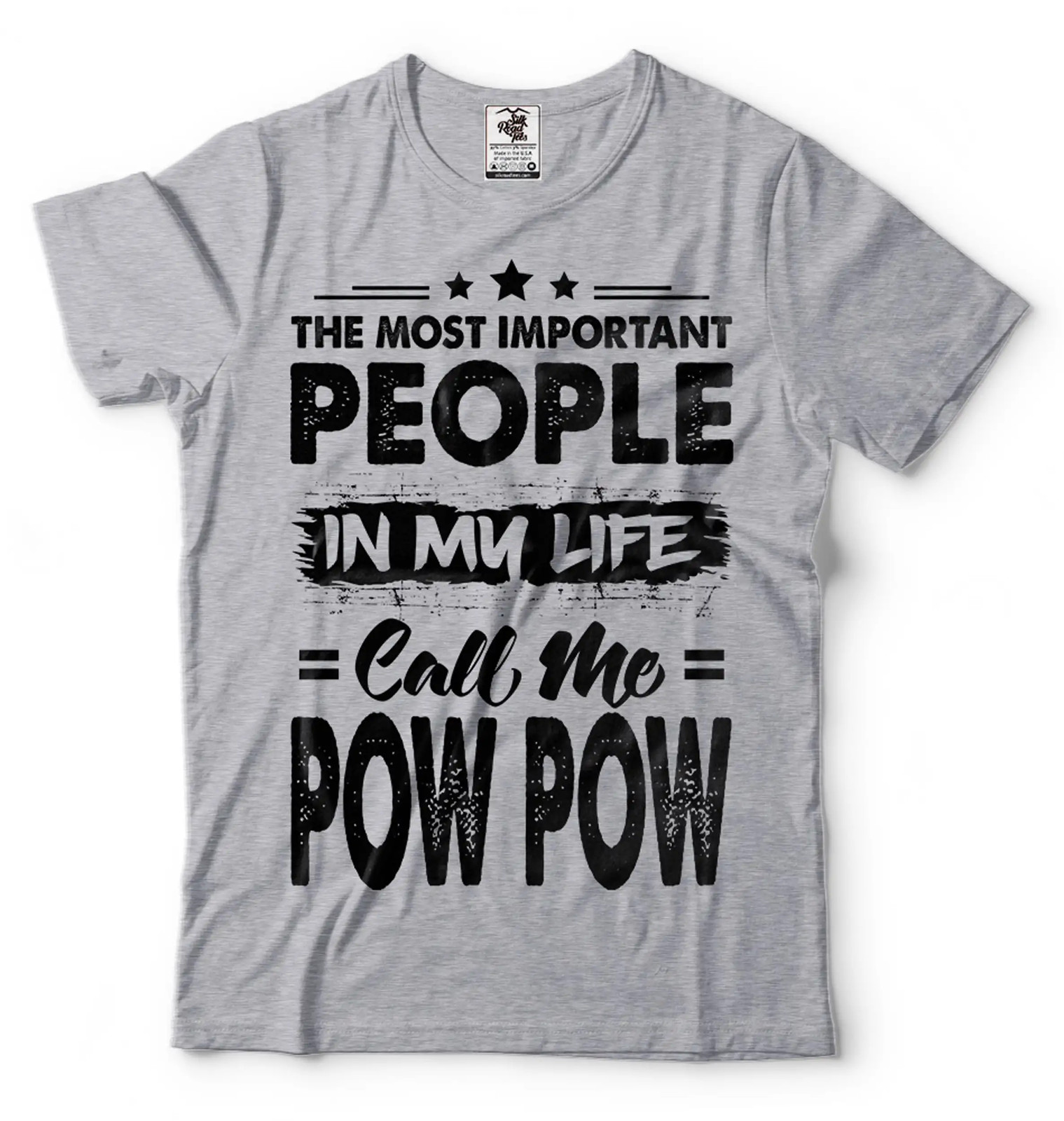 People In My Life Call Me Pow Pow Shirt Pow Pow Gift Grandfather Grandpa Gift gallery
