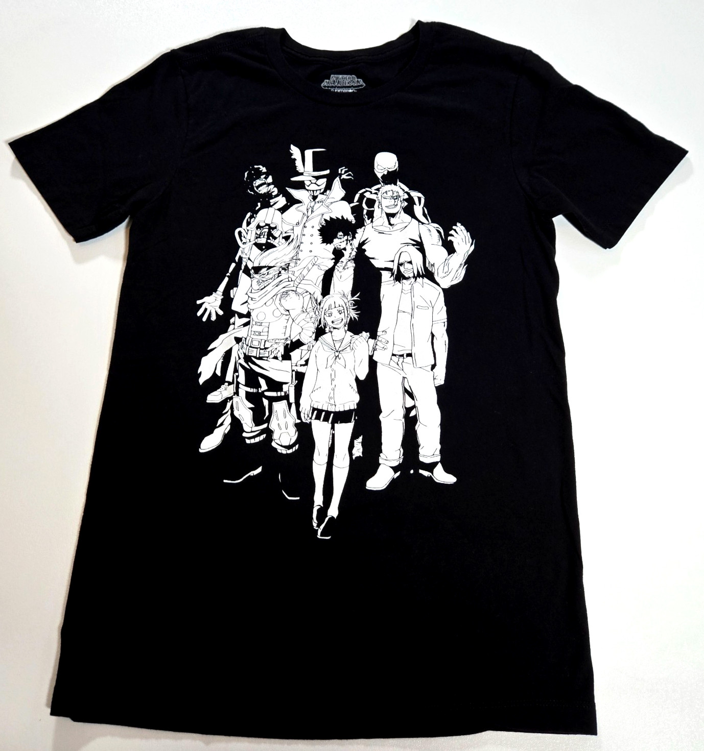 My Hero Academia Men’s Shirt Small Vanguard Action Squad Funimation Anime Black