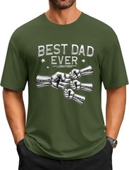 Best Dad Ever Personalized Shirt with Kids Names, Custom Father’s Day Gift