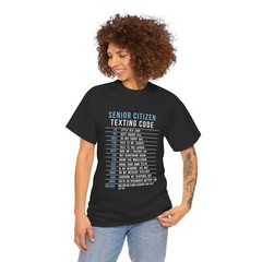 Senior Citizen Texting Code Cool Funny Old People Fun Unisex Crewneck Sweatshirt