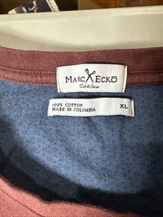 Vntg Y2K Marc Ecko Stop The Violence T-Shirt Sz XL Street Wear Classic Maroon