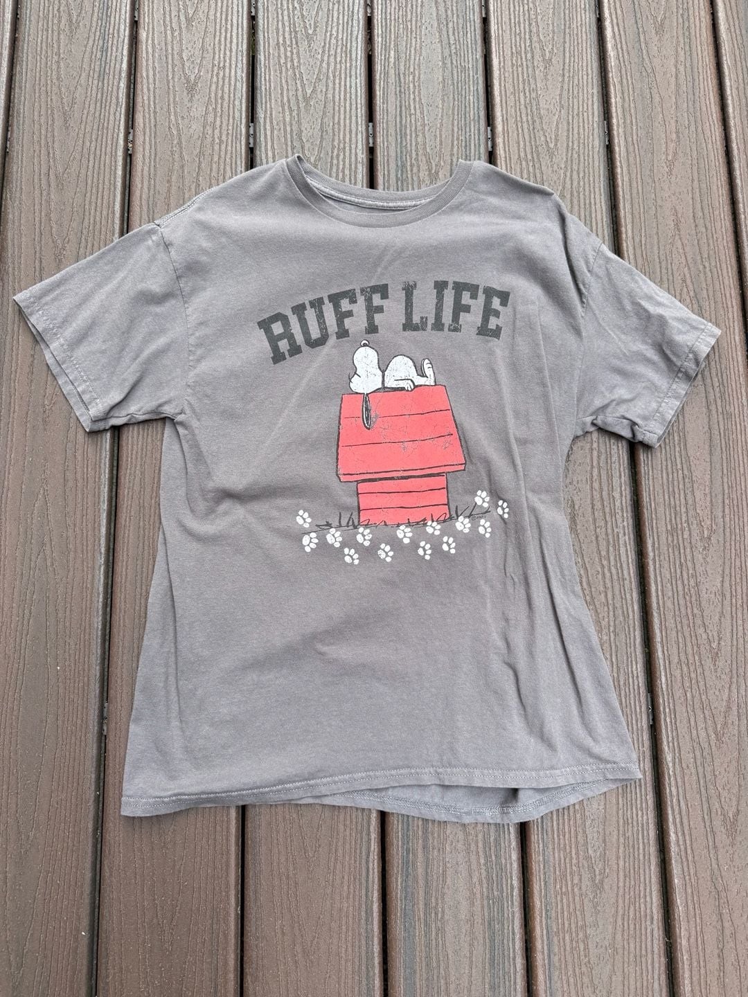 Cedar Fair Peanuts Snoopy Ruff Life Graphic T-Shirt