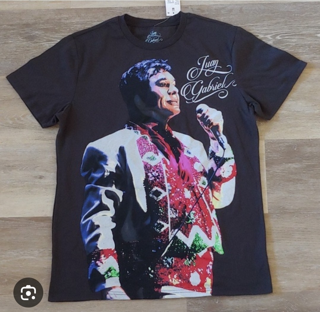NEW UNISEX LATINO HERITAGE JUAN GABRIEL GRAPHIC TEE T-SHIRT SIZE L gallery
