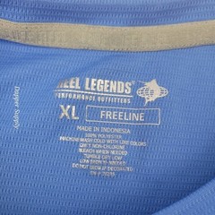 Reel Legends Tshirt Tank Sleevless Size XL Blue