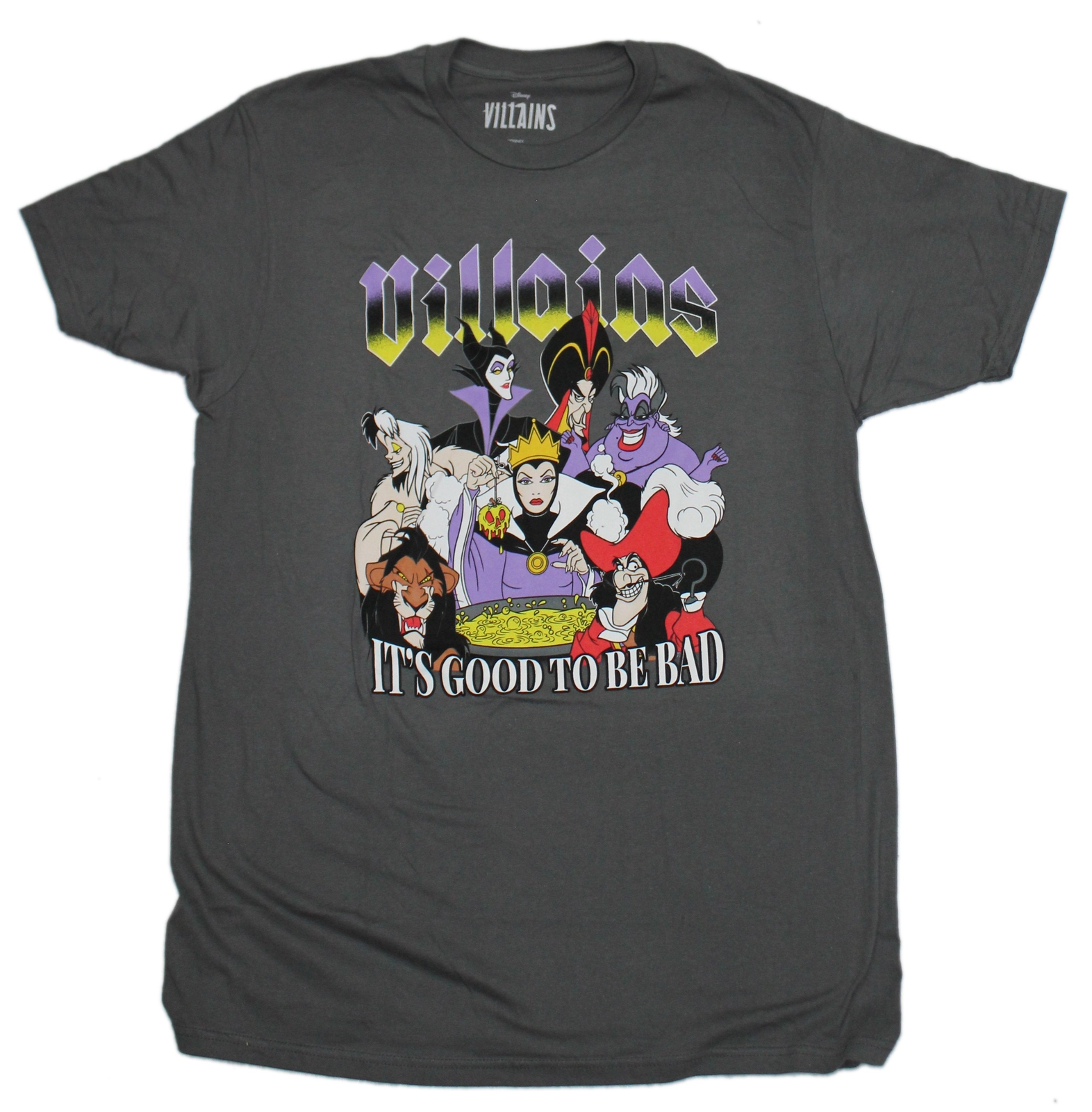 Disney Villains New Adult T-Shirt – It’s Good to be Bad