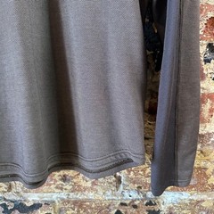 Patagonia Capilene Midweight Crew Base Layer Top Mens Large Brown L/S Shirt