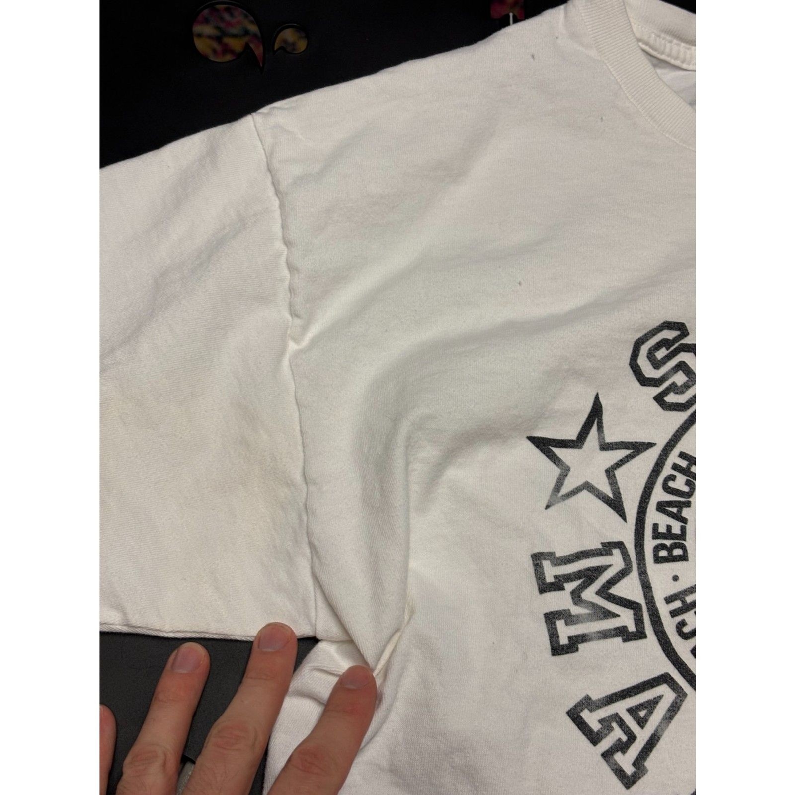 1990s sint maarten beach graphic t-shirt gallery