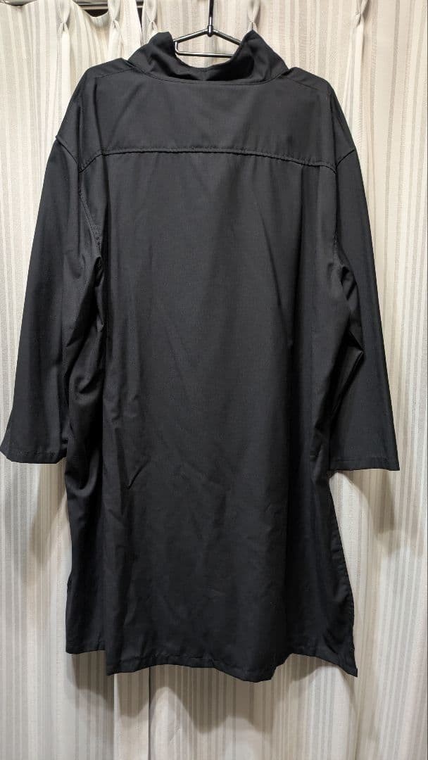 NOT CONVENTIONAL Stand Collar Pullover High Neck Shirt Black Free Size gallery