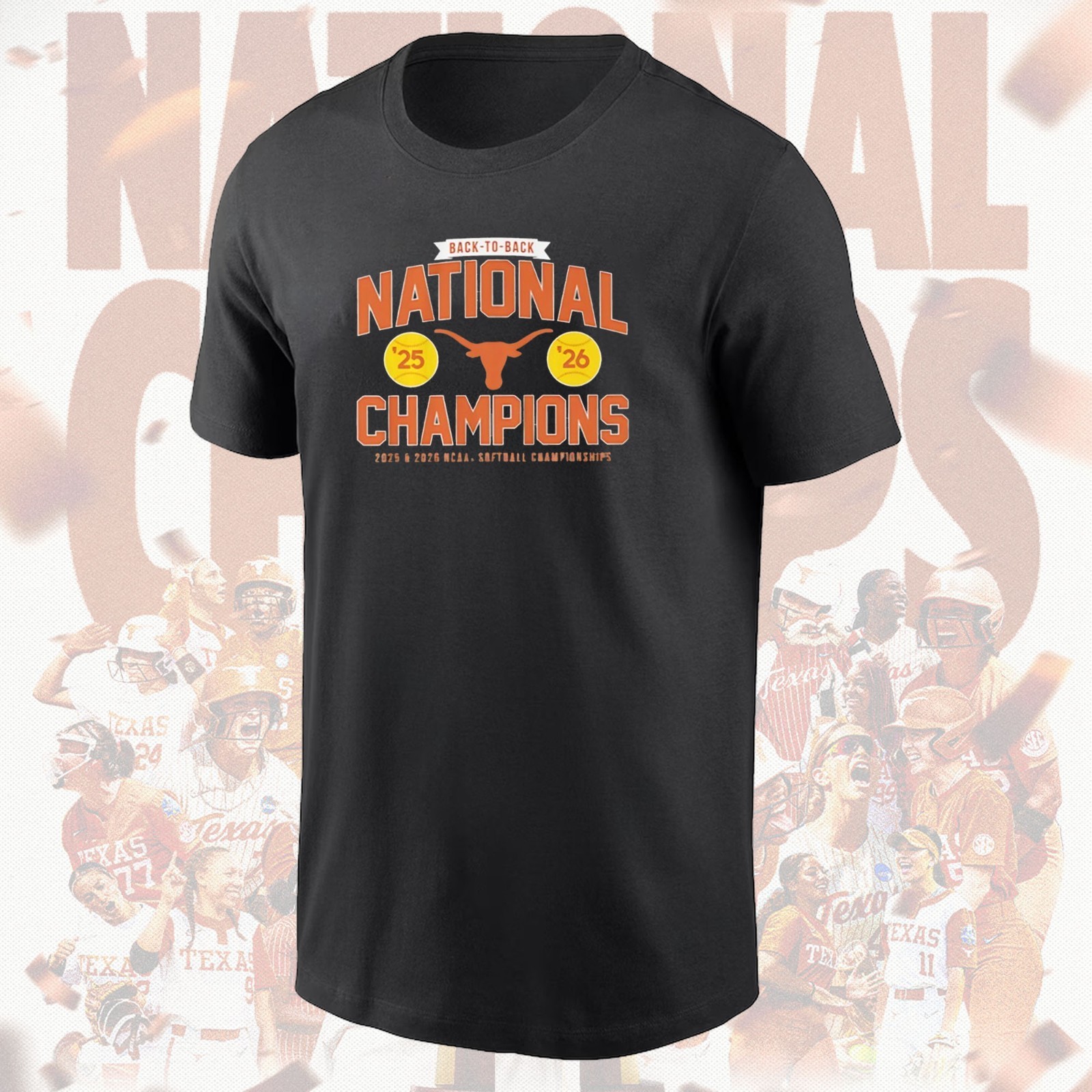 FREESHIP! Texas Longhorns Softball NCAA National Champions 2026 Gift For Fans gallery