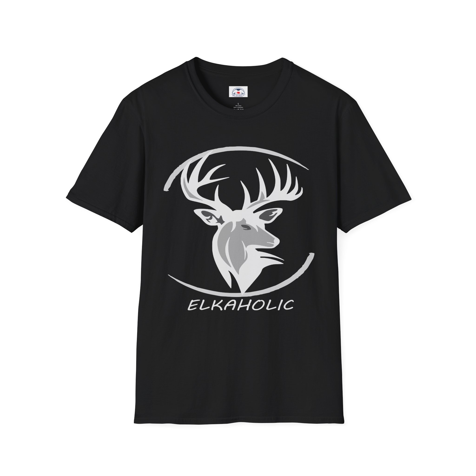 Elkaholic Unisex T-Shirt Gift for Elk Lovers Lodge Shirt Cool Casual Wear gallery