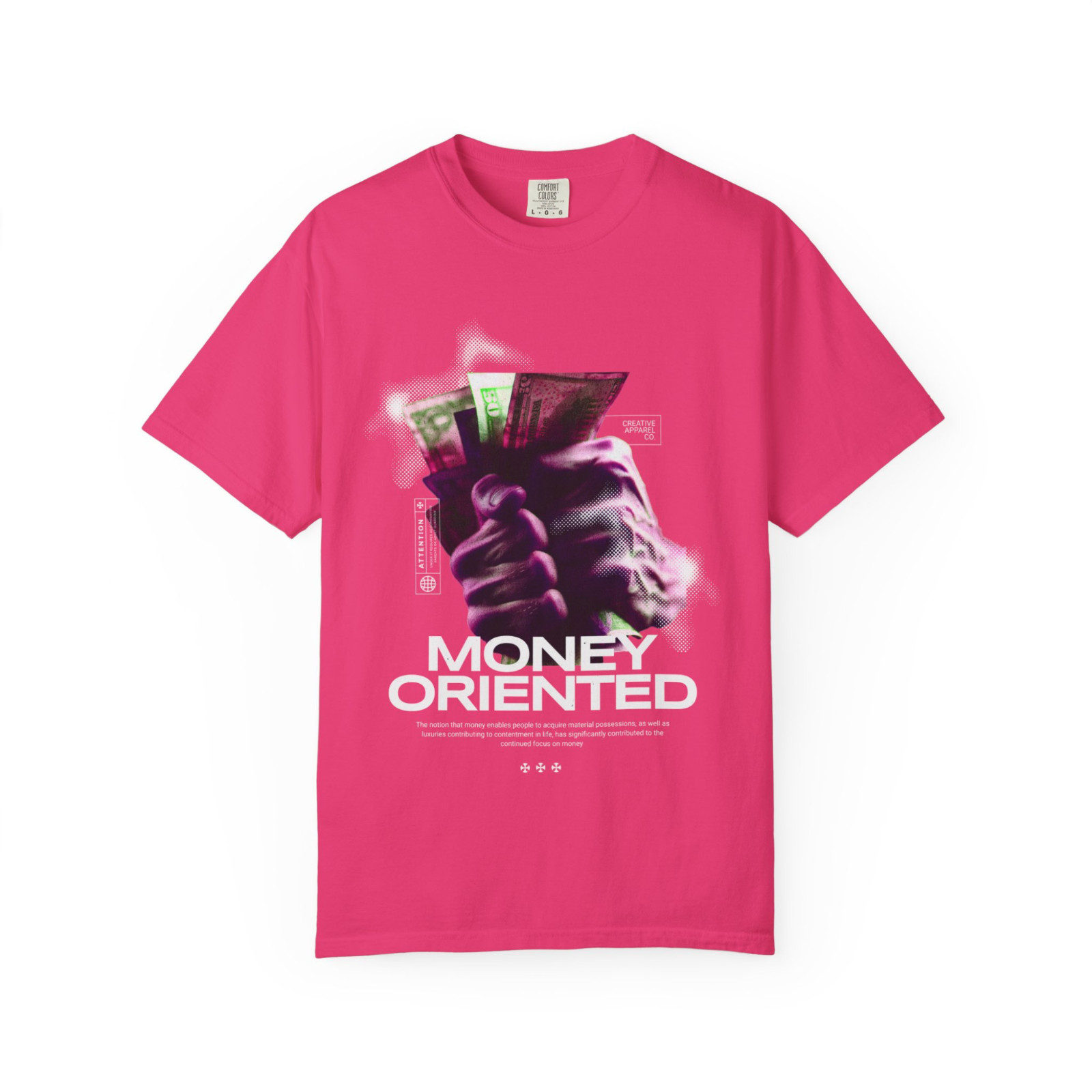 Money Oriented, Comfort Colors T Shirt, Graphic T Shirt, Unisex Streetwear Tee gallery