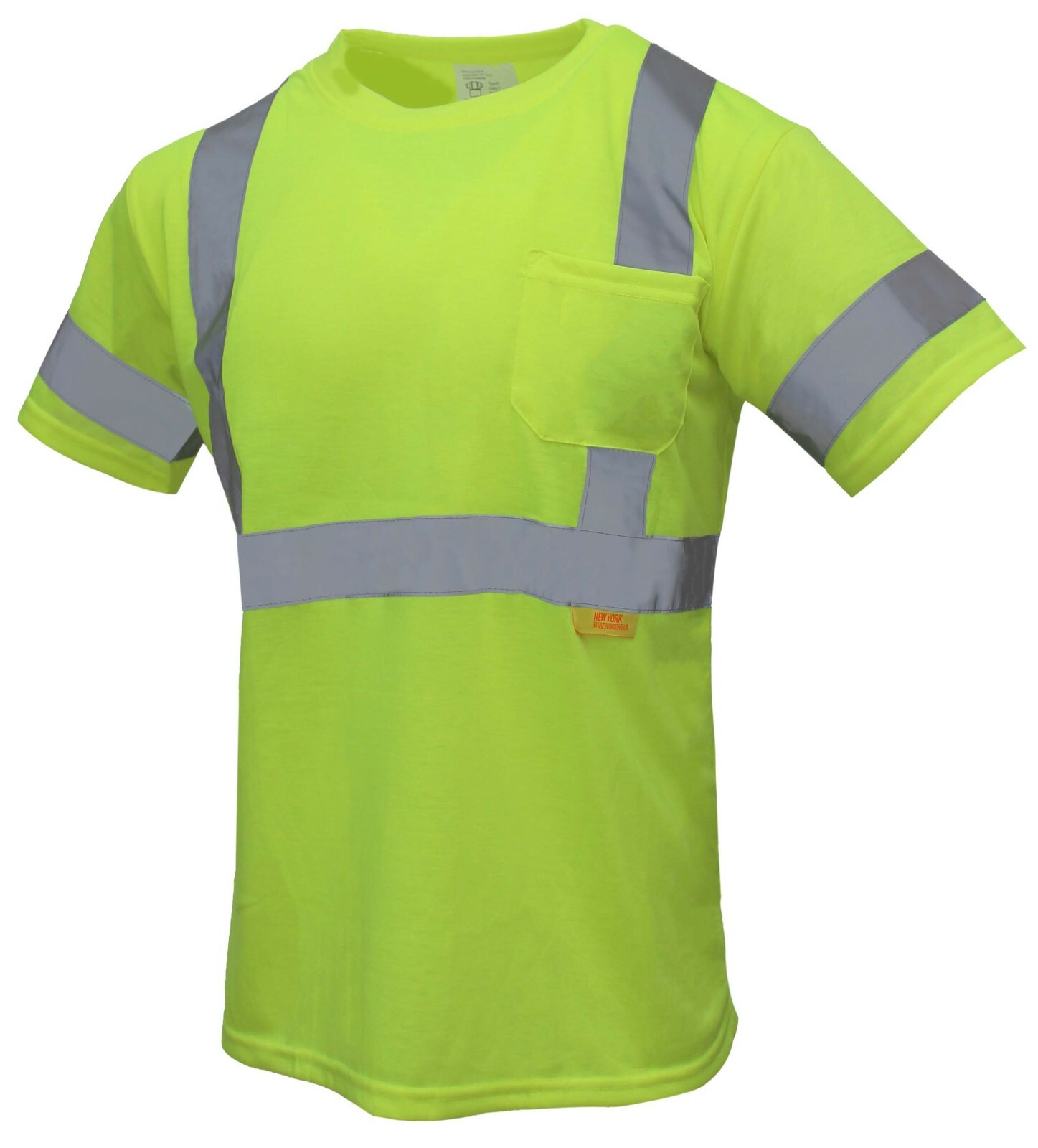 Class 3 Reflective Safety Yellow/ Orange Short Sleeve T-Shirt HIGH VIZ-S9081/2 gallery