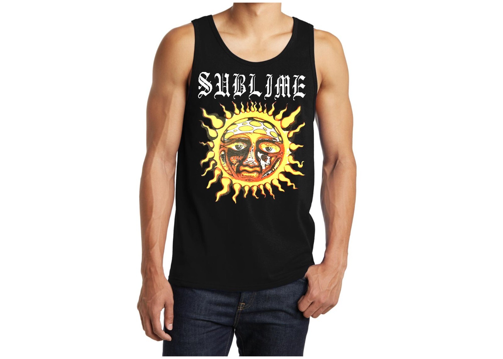 Sublime S Rock Band Black Tank Top (Various Colors) gallery