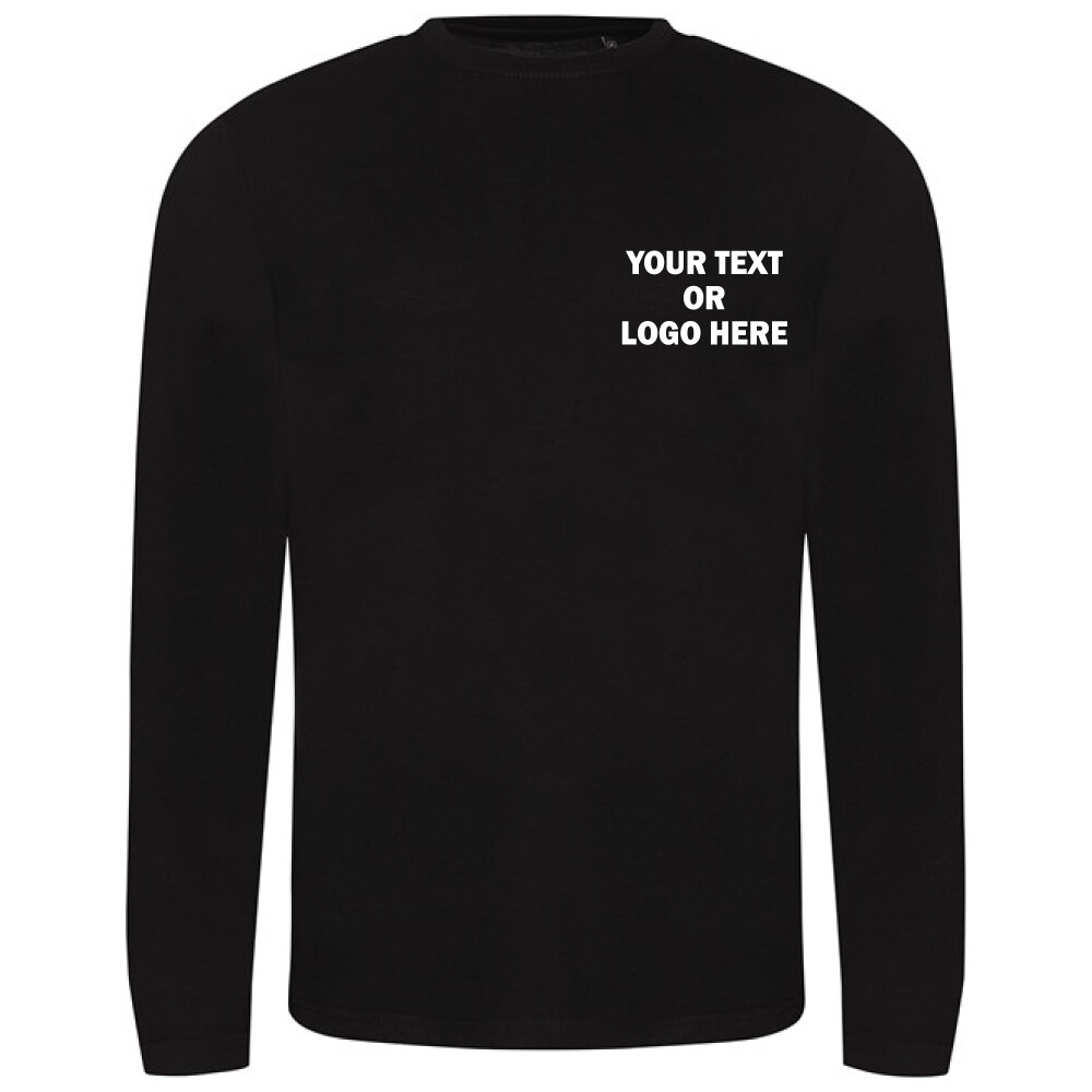 Personalised Custom printed Just T's AWDis Triblend T Long Sleeve Casual Gym gallery