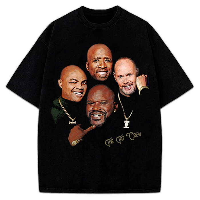 Charles Barkley Shaq Ernie Johnson Kenny Smith TNT Crew Last Dance Graphic Tee gallery