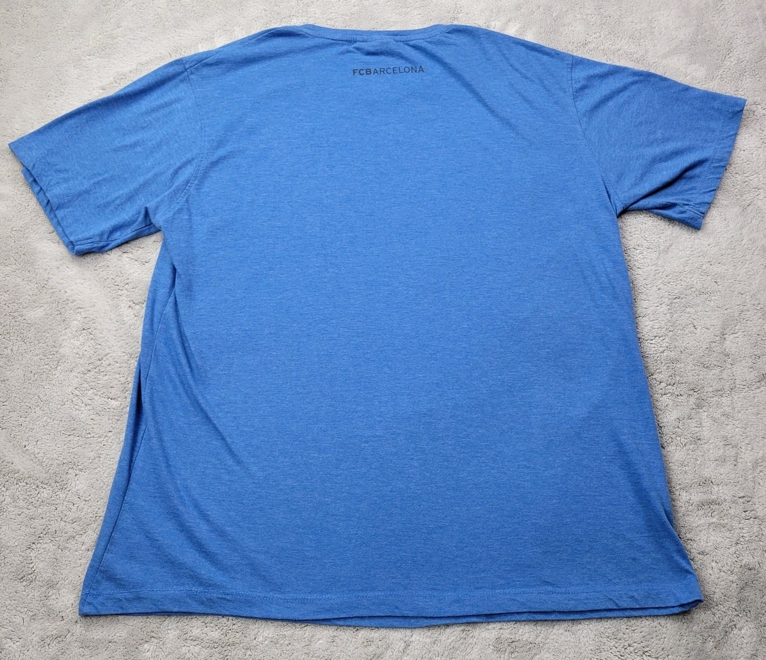FC Barcelona T Shirt Mens XXL Blue Short Sleeve Camp Nou Stadium Tee Soccer gallery