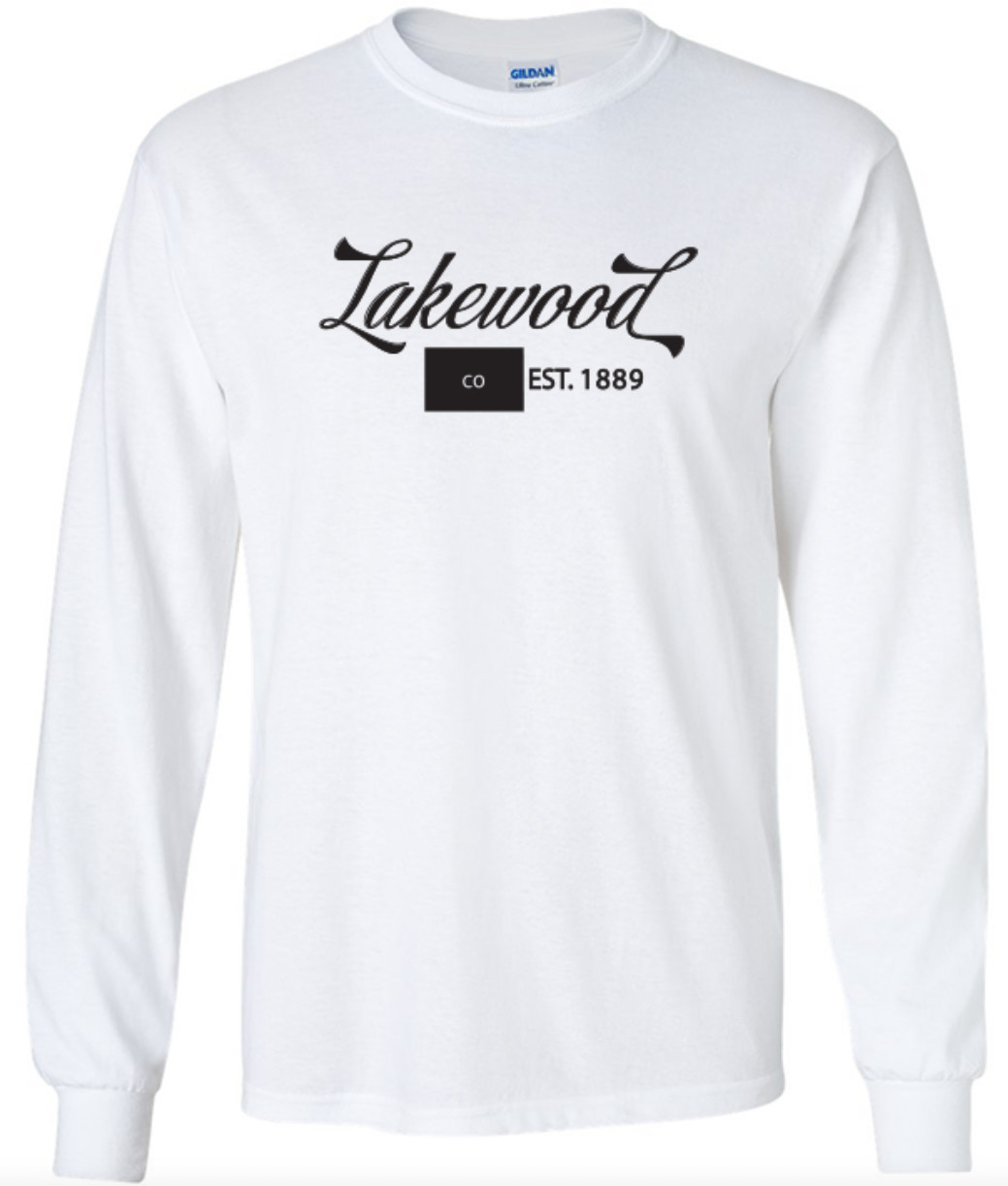 Lakewood Colorado State T-Shirt Long Sleeve Graphic Tees Unisex Apparel Design gallery