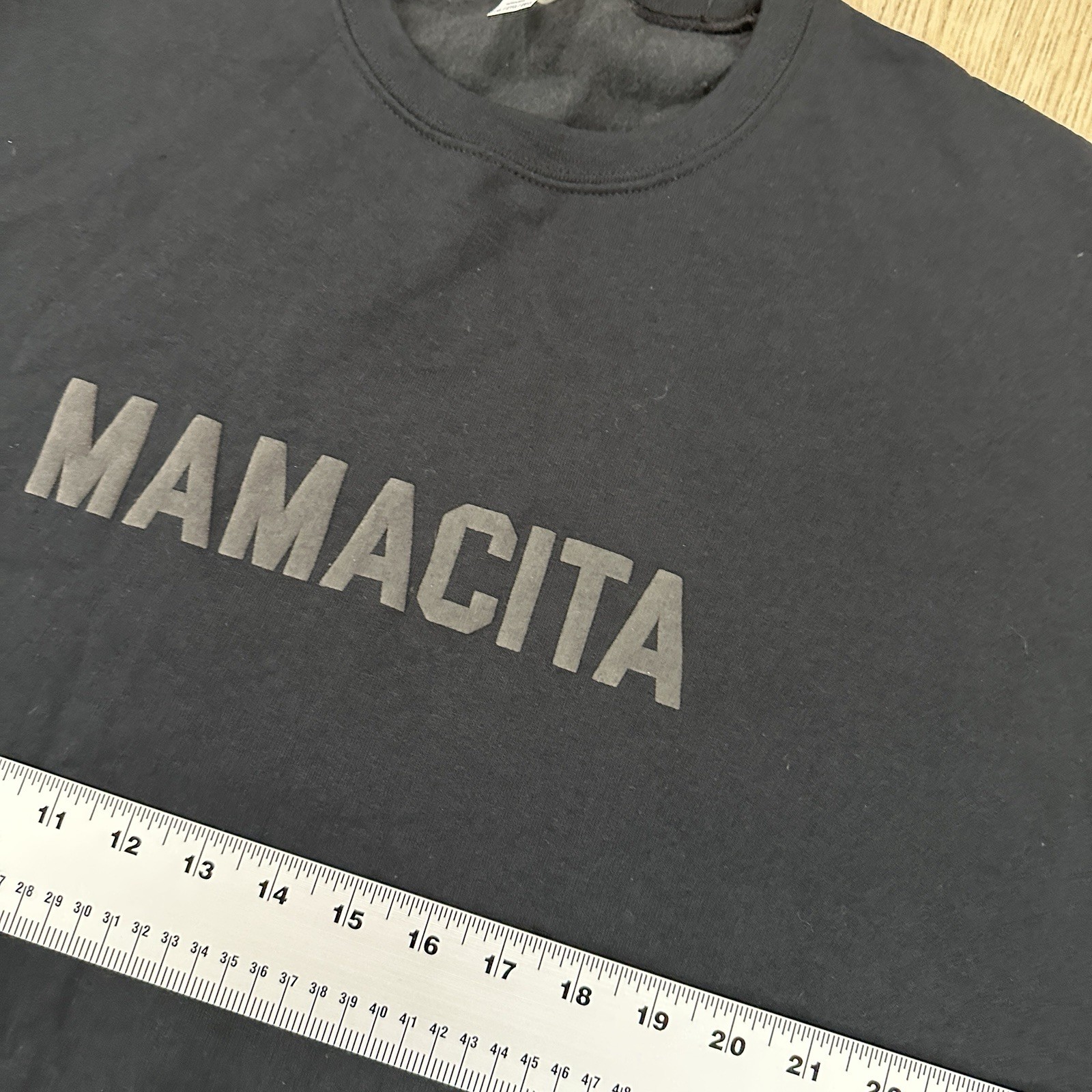 Jerzees T Shirt Men's Black 2XL Long Sleeve Logo Mamacita gallery