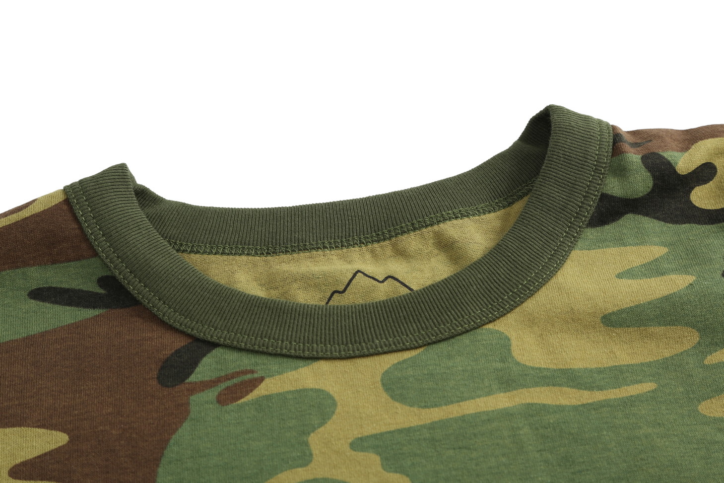 BACKBONE Mens Army Camo Long Sleeve Hunting Camp Outdoor Casual Tee T-Shirt gallery