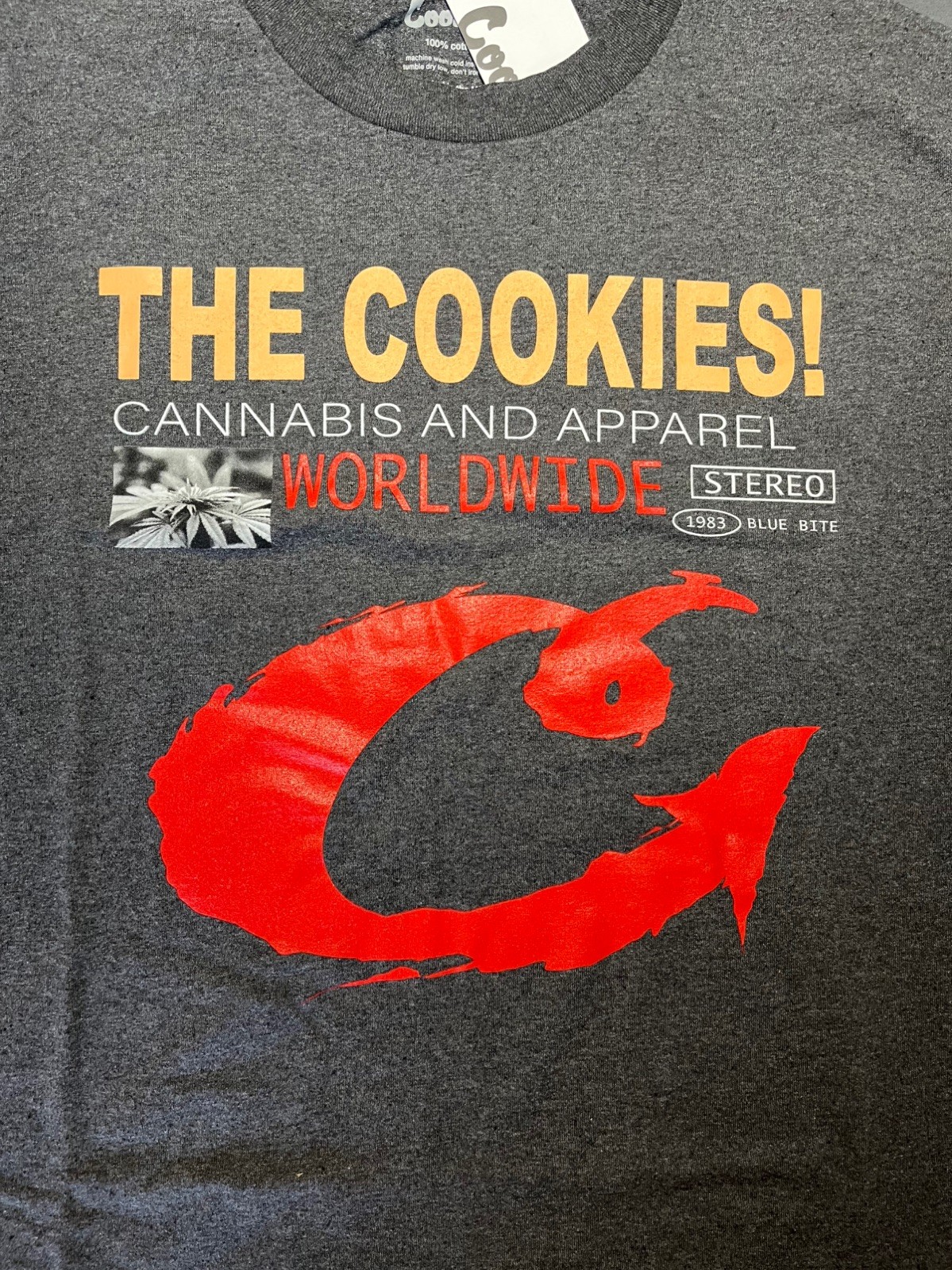 Cookies Brand Weednutz SS Men’s Size 2XL Charcoal Heather Graphic Tee BNWT gallery