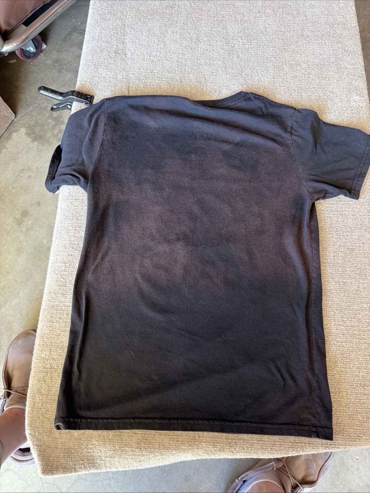 Legend Flaming Teddy Bear Graphic T-Shirt Dark Streetwear Size Small gallery