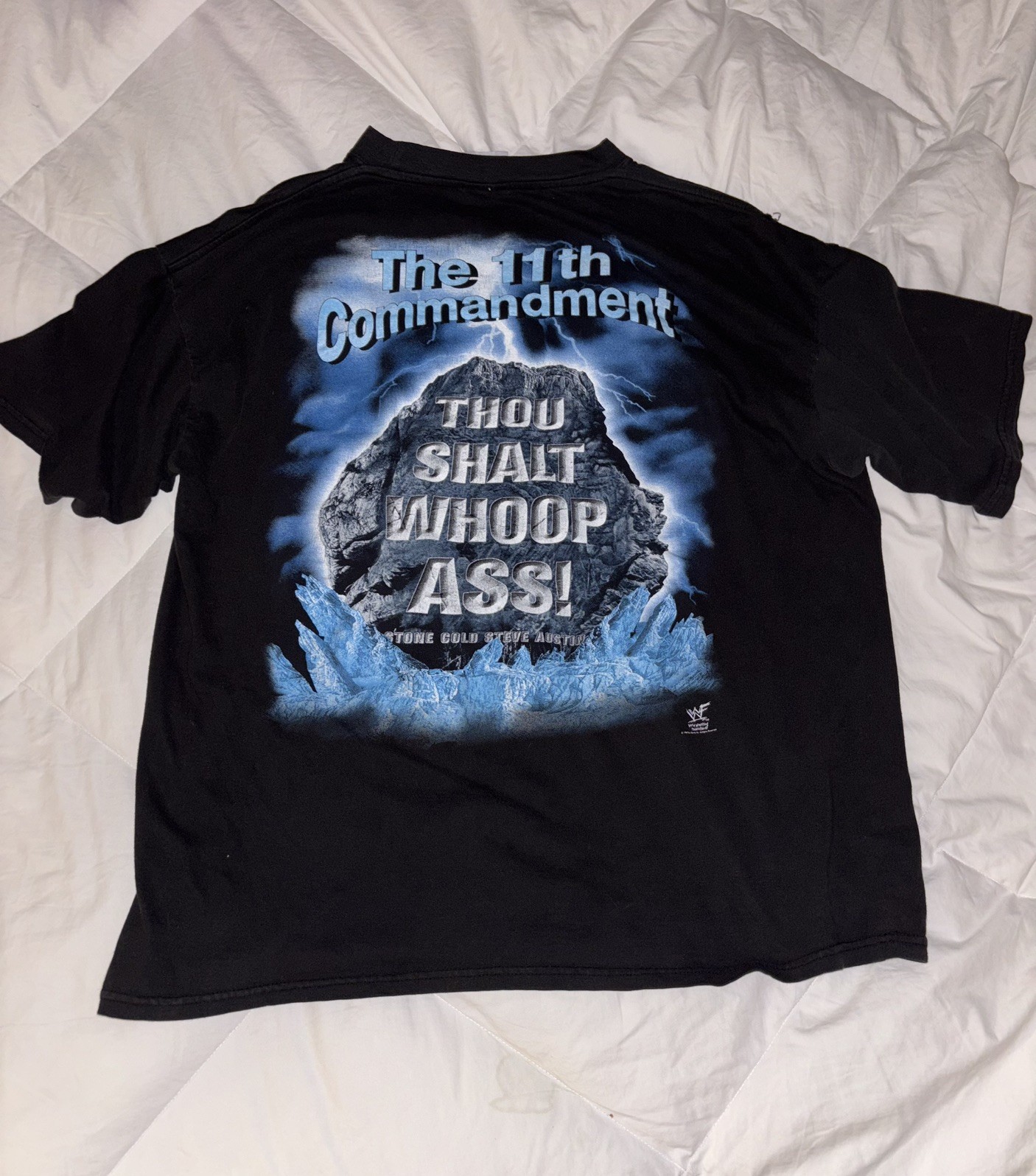 WWF Vintage 90's Stone Cold Steve Austin World Champion Mens XL T Shirt WWF gallery