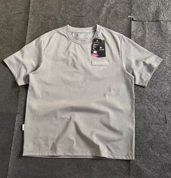 Snow Peak Summer New Patch Quick Drying T-shirt Men Women gallery