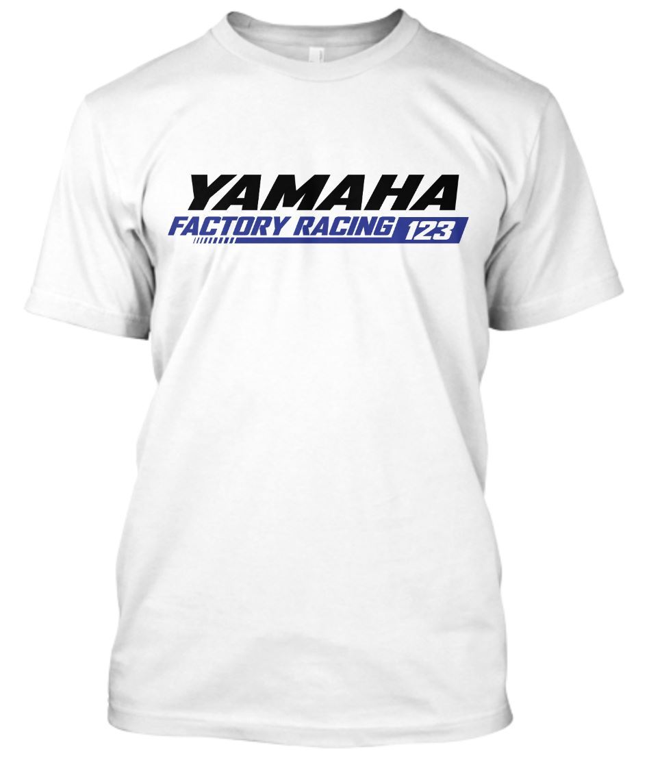 CUSTOMIZED YAMAHA FACTORY RACING MOTOCROSS TSHIRT YOUR NAME AND NUMBER YZ YZF gallery