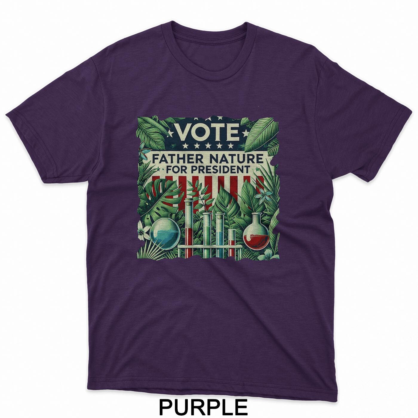 Vote Father Nature T-Shirt gallery