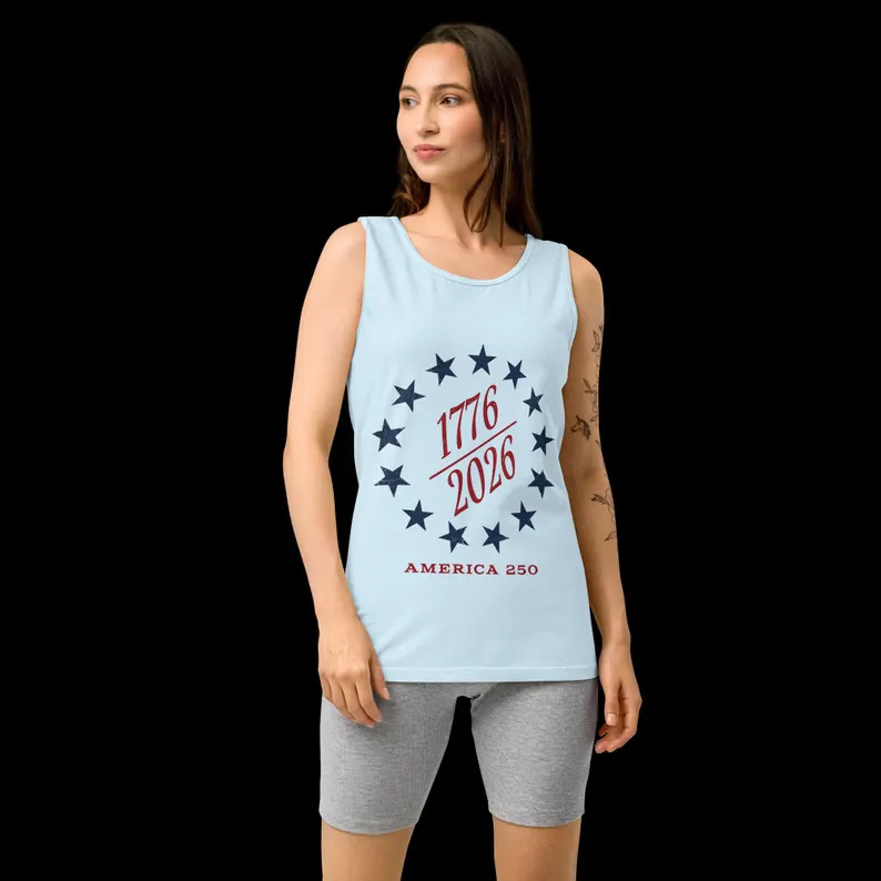 America Patriotic Tank Top gallery