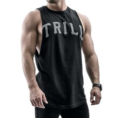 Sports Training Leisure Printing Quick-drying Vest Trendy Fitness Vest