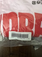 Supreme SS25 GOODENOUGH Device Graphic Logo Tee Light Pink Size XXL New IN HAND