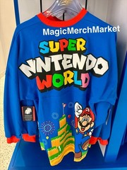 Universal Studios Super Nintendo World Mario Mount Beanpole Spirit Jersey NWT