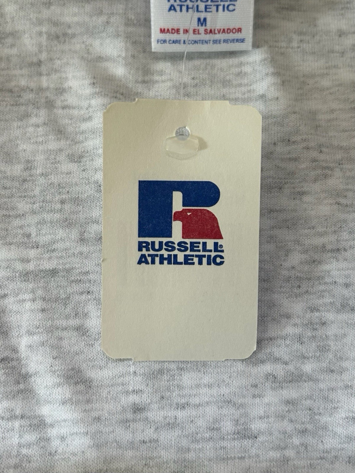 vintage russell athletic crewneck t-shirt mens size medium deadstock NWT 90s gallery