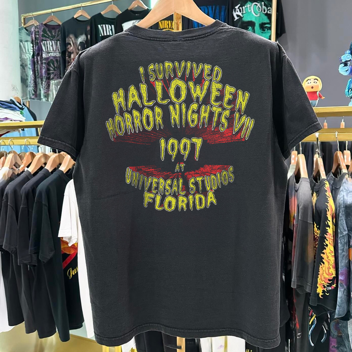 1997 Halloween Horror Nights VII ** Classic T-Shirt Black XL gallery