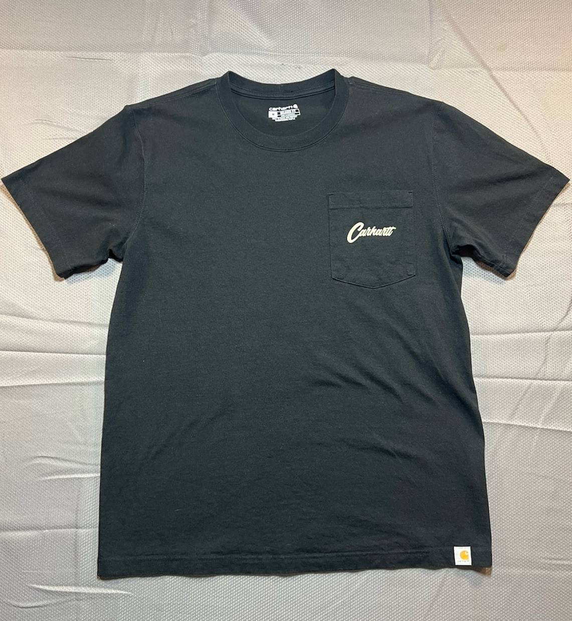 Carhartt Workwear Shamrock Clover Pocket T-Shirt Men’s Size Medium gallery