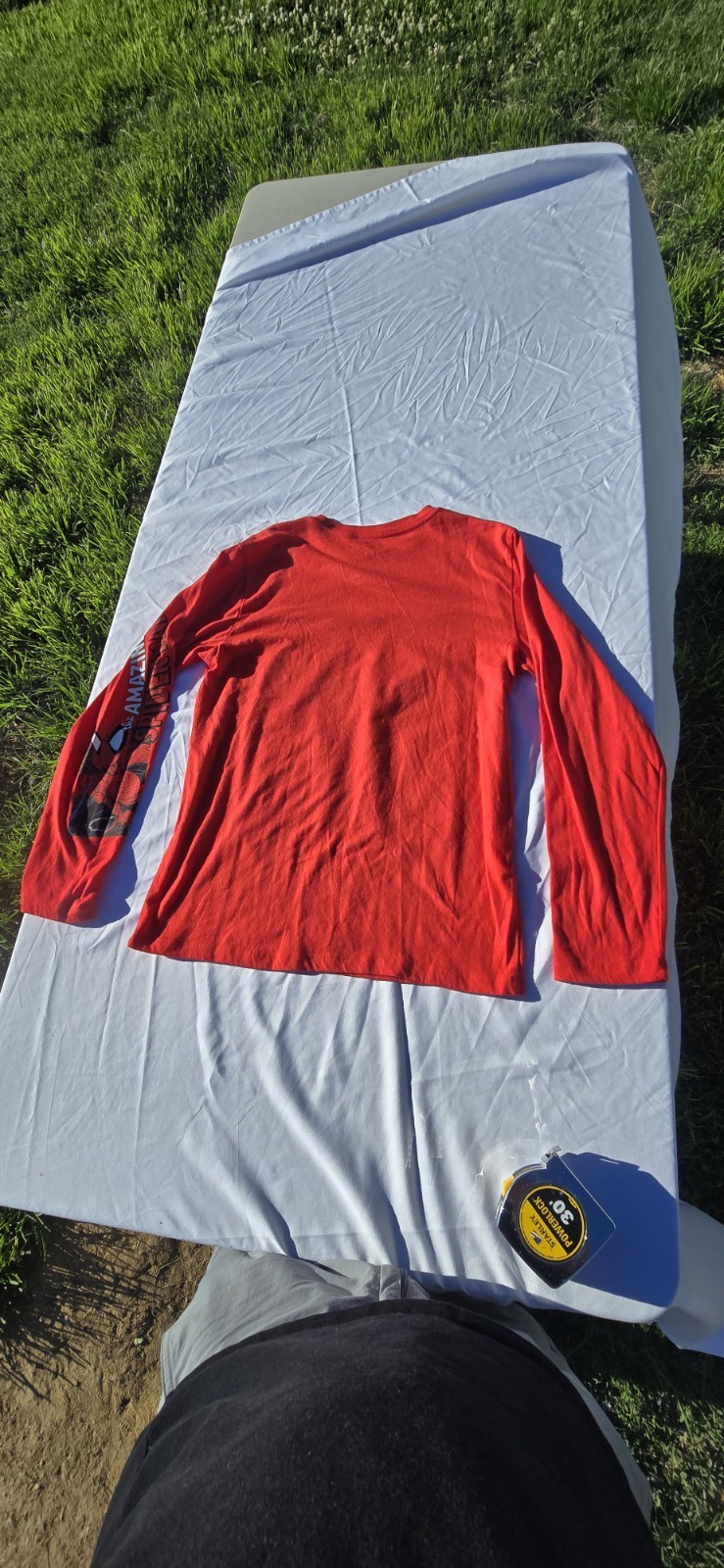 Marvel Spider-Man Mens Red long-sleeve t-shirt Size 2XL gallery