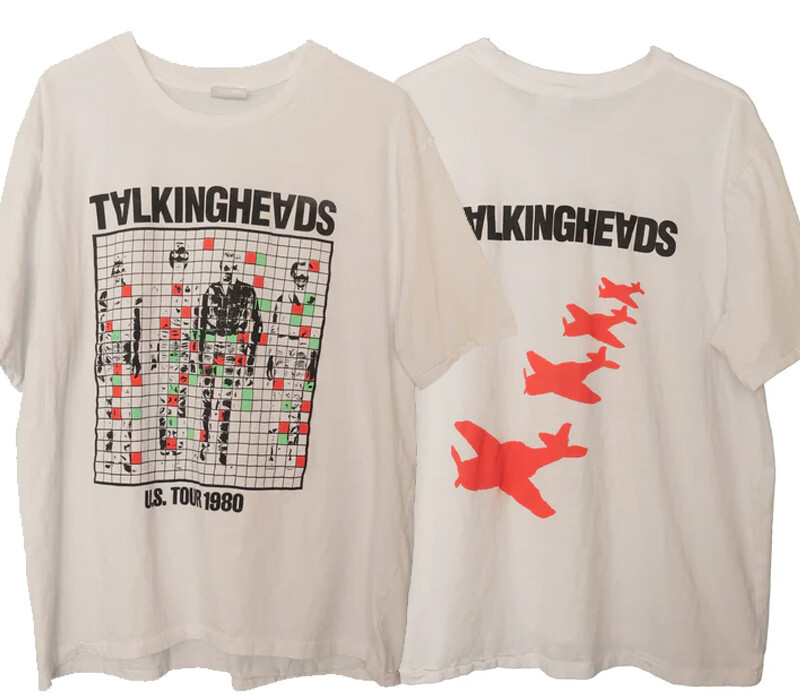 Talking Heads 2 sided 1980 Retro style Unisex T shirt Men Women tee NH9446 gallery