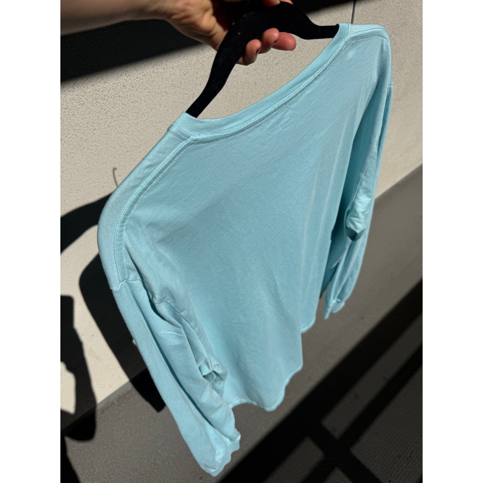 Saturdays New York City Light Blue Long Sleeve T-Shirt Size L gallery