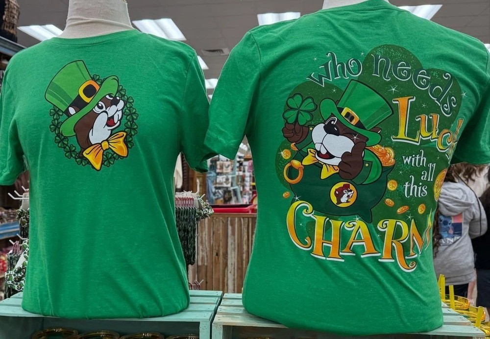 Buc-ee’s Patrick Charm Happy St. Patrick’s Day 2026 T-shirt