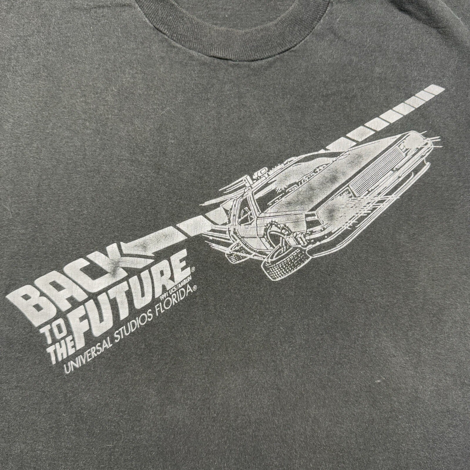 Vintage Back To The Future Shirt Mens 90s Single Stitch Universal Studios Sz L gallery