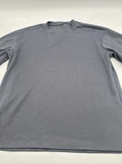 Dazy T-Shirt Men Medium Gray Solid High Neck..#17575