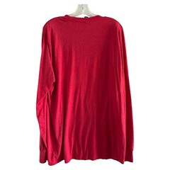 MATER DEI HIGH SCHOOL Men’s Red MD BELIEVE Long Sleeve T-Shirt (X-LARGE)