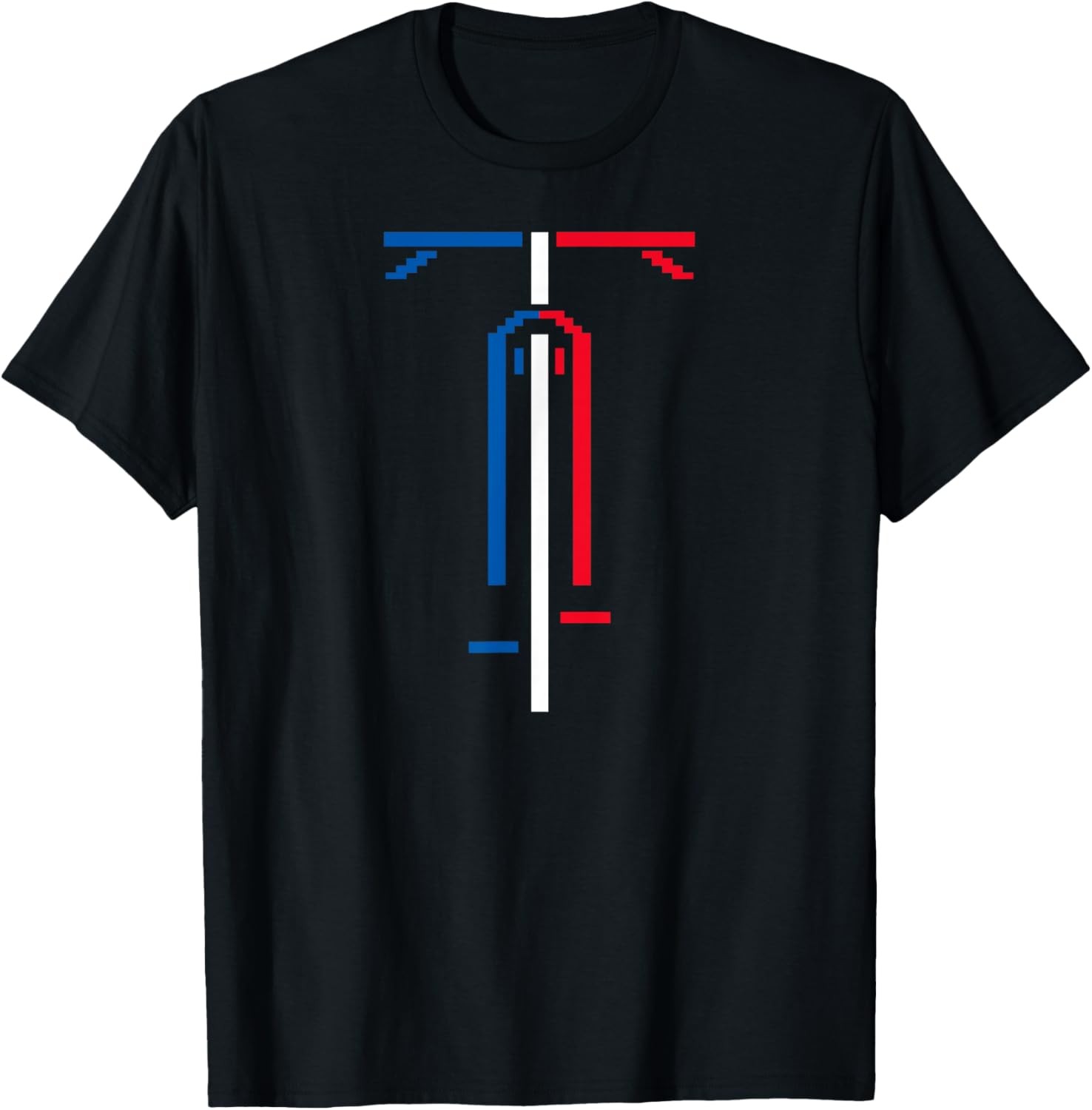 French Flag Biking Icon Cycling Love Bike Riding France Gift T-Shirt gallery