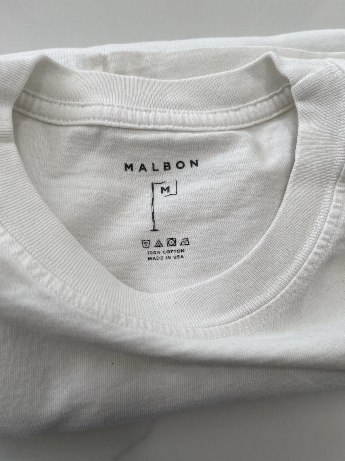 Malbon X Prince Backcourt White Shirt Sz Medium gallery