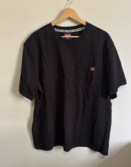 Wrangler Workwear Pocket Tee 2-Pack XL Black Camel Utility Essentials