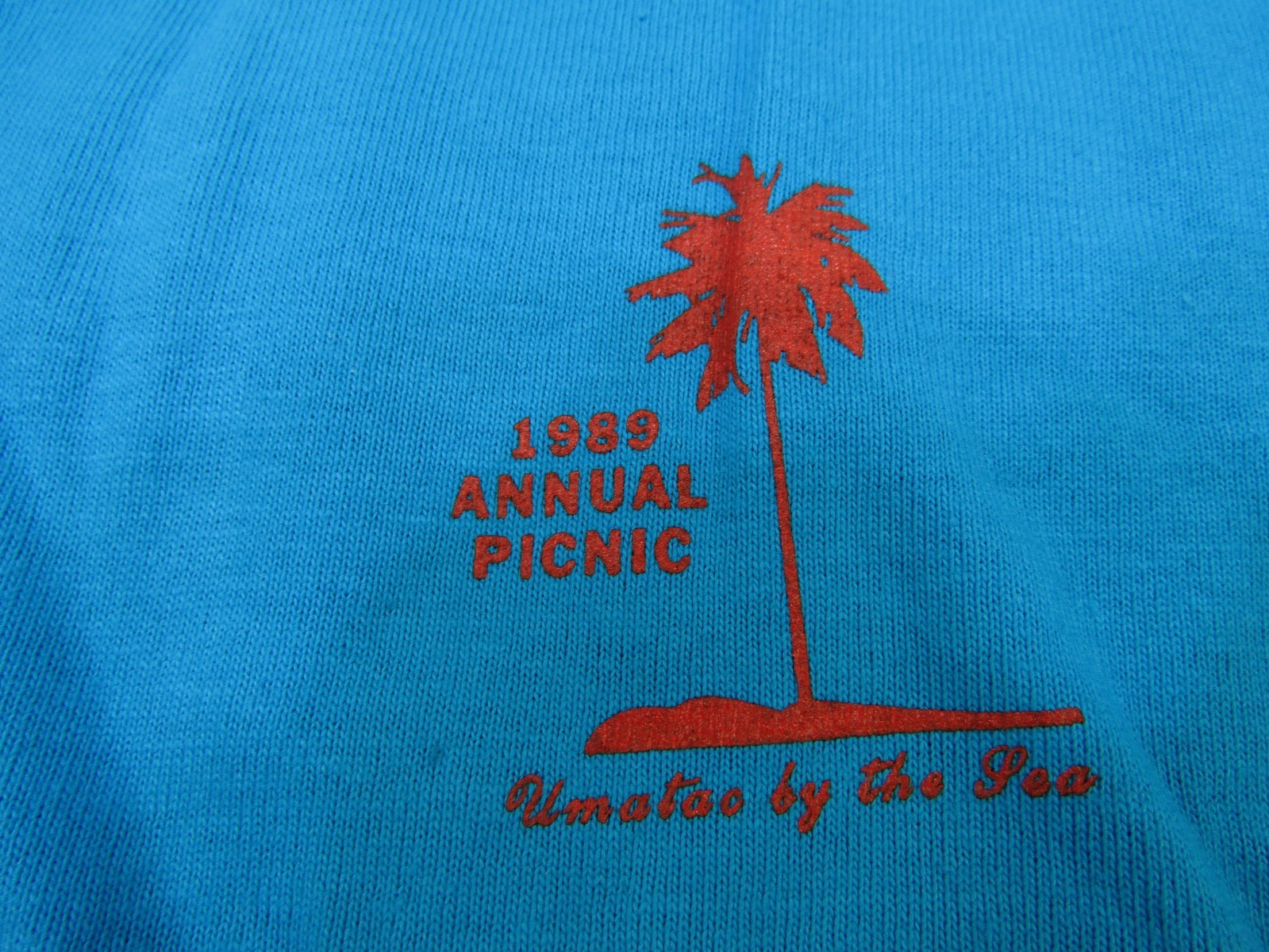 VTG Duty Free 1989 Annual Picnic T-Shirt Mens Large 42-44 Stedman Single Stitch gallery