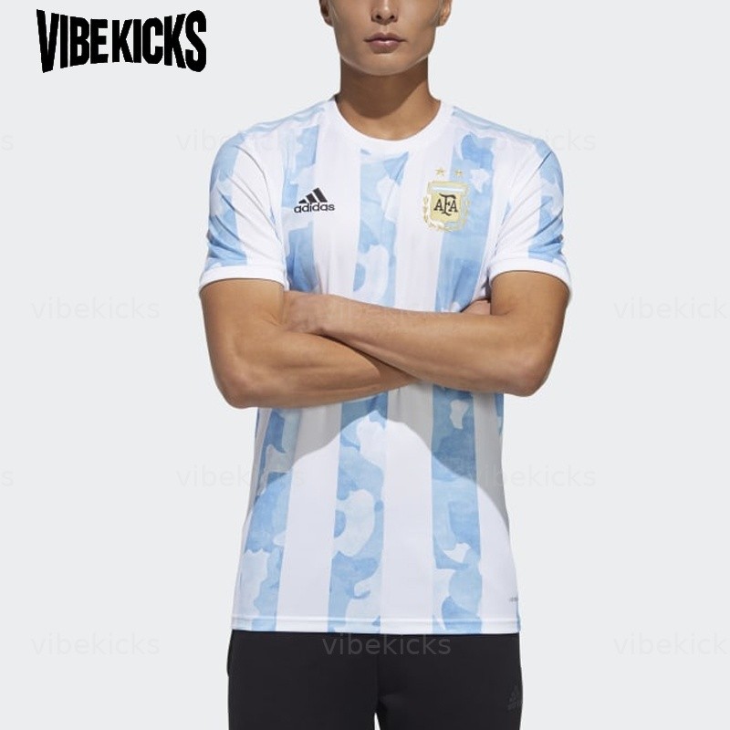 Adidas Set in Sleeve T Shirt Men's Blue GE5475 New gallery