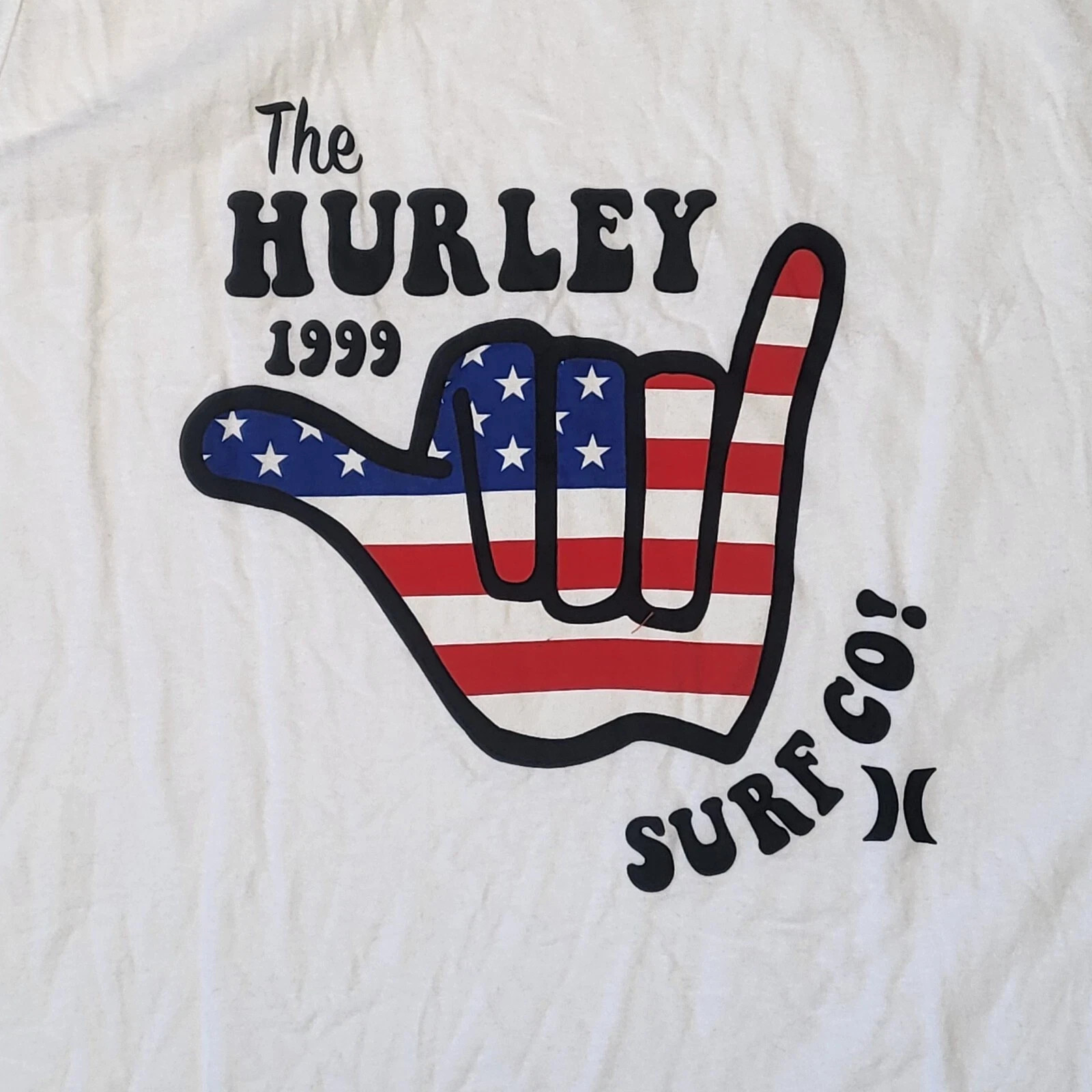 Hurley Men's 100% Cotton Preshrunk, Red White Blue, Tank Top, Sizes ; S , M , L gallery