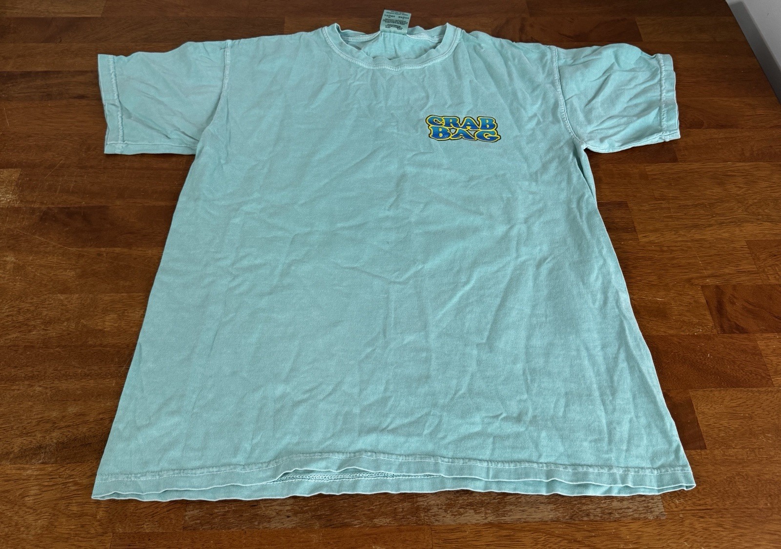 Get Hammered Crab Bag Maryland T-Shirt Turquoise Blue Men's medium gallery